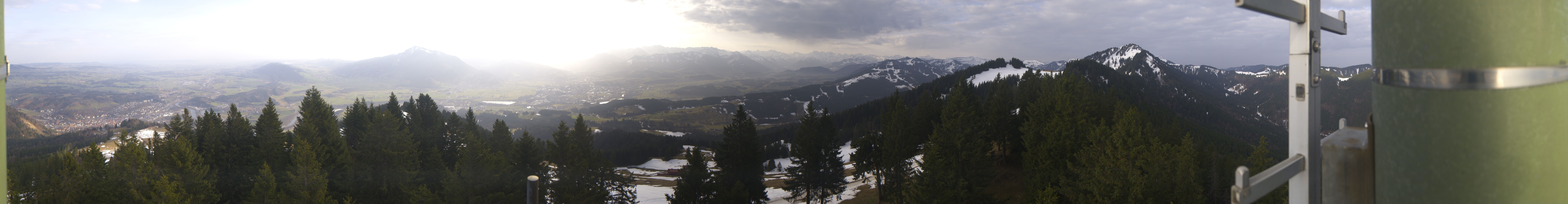 Archiv Foto Webcam Immenstadt: Mittag Gipfelblick
