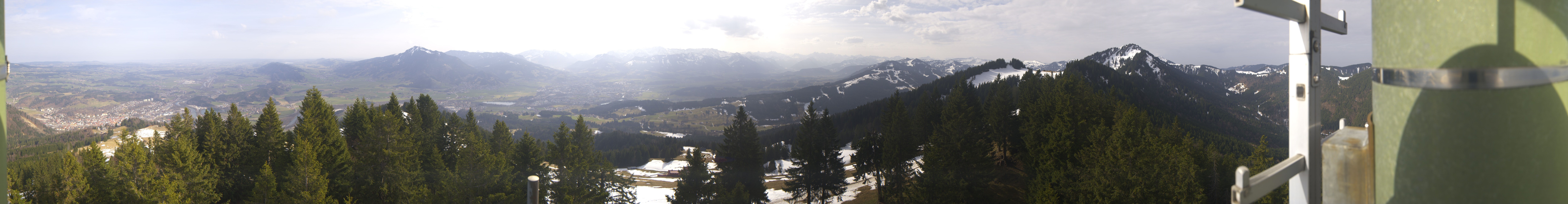 Archiv Foto Webcam Immenstadt: Mittag Gipfelblick