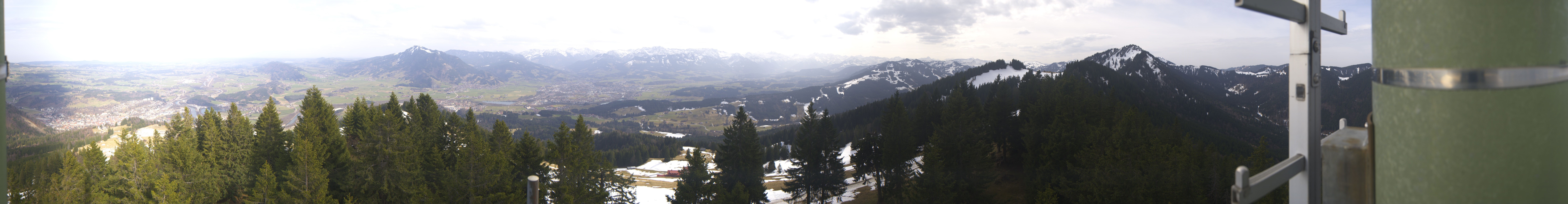 Archiv Foto Webcam Immenstadt: Mittag Gipfelblick