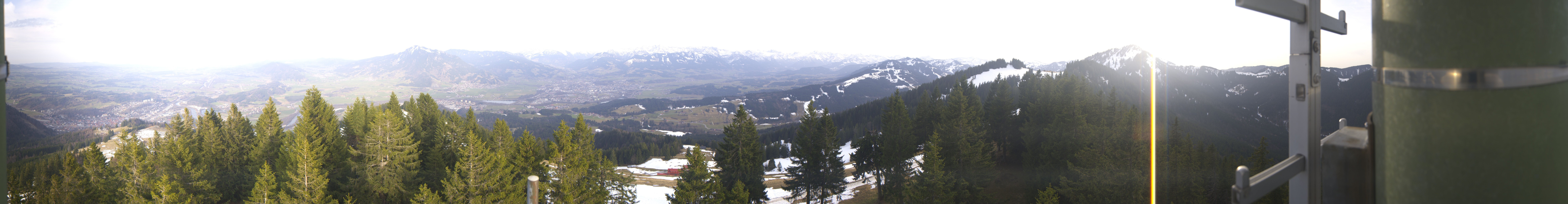 Archiv Foto Webcam Immenstadt: Mittag Gipfelblick