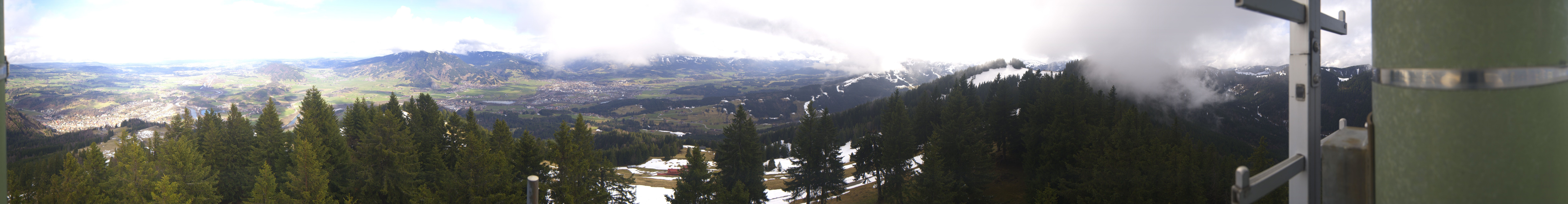 Archiv Foto Webcam Immenstadt: Mittag Gipfelblick