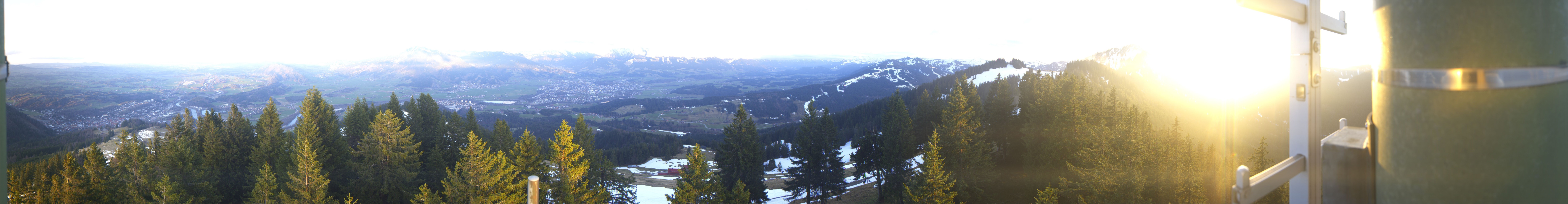 Archiv Foto Webcam Immenstadt: Mittag Gipfelblick