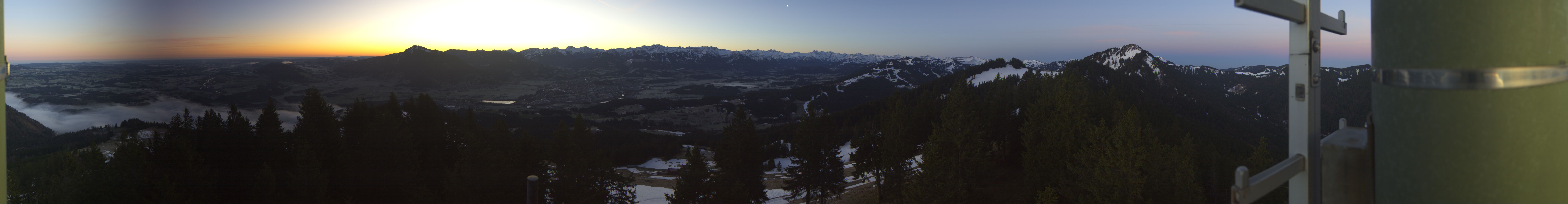 Archiv Foto Webcam Immenstadt: Mittag Gipfelblick