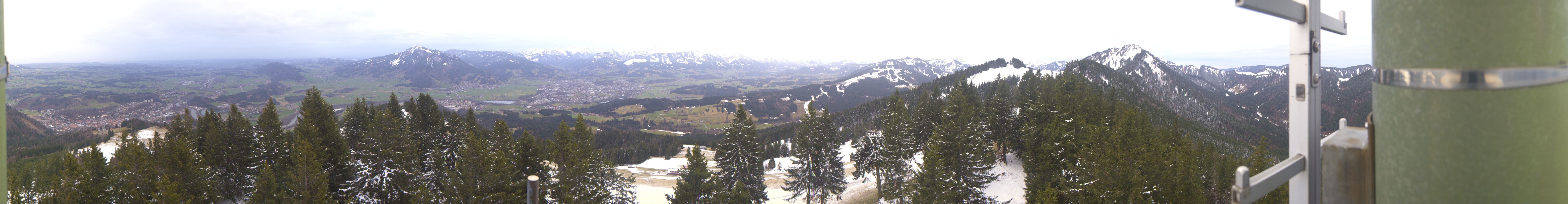 Archiv Foto Webcam Immenstadt: Mittag Gipfelblick