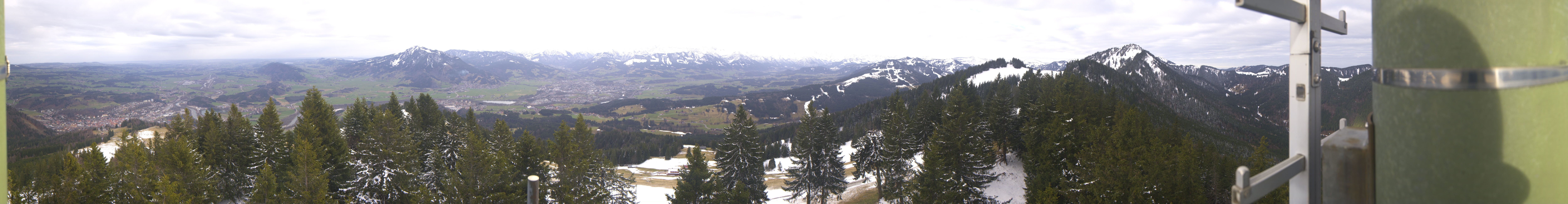 Archiv Foto Webcam Immenstadt: Mittag Gipfelblick