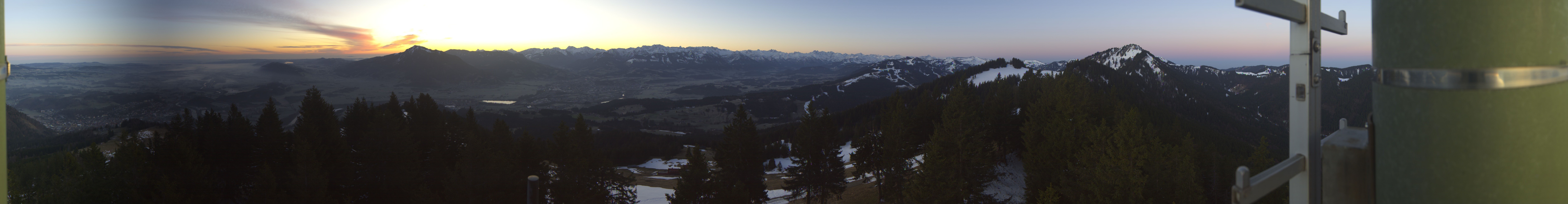 Archiv Foto Webcam Immenstadt: Mittag Gipfelblick