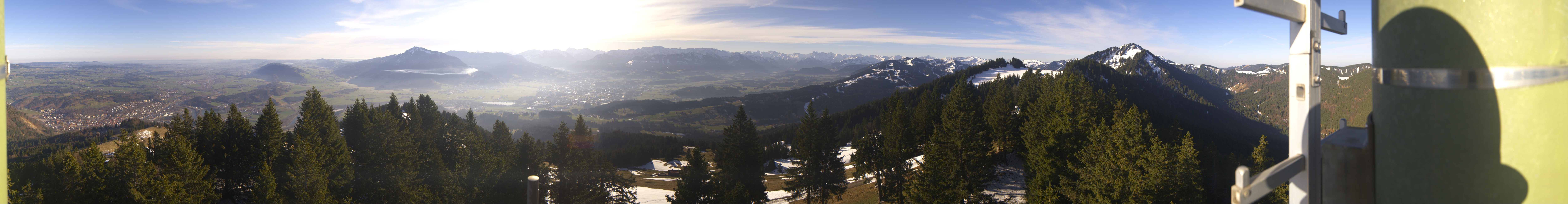 Archiv Foto Webcam Immenstadt: Mittag Gipfelblick