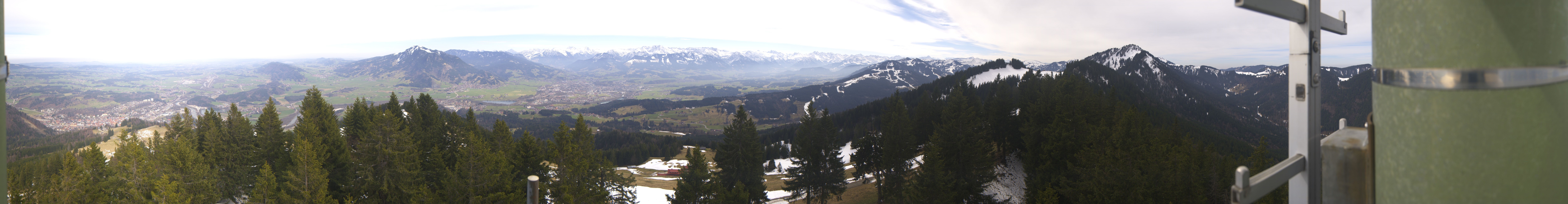 Archiv Foto Webcam Immenstadt: Mittag Gipfelblick