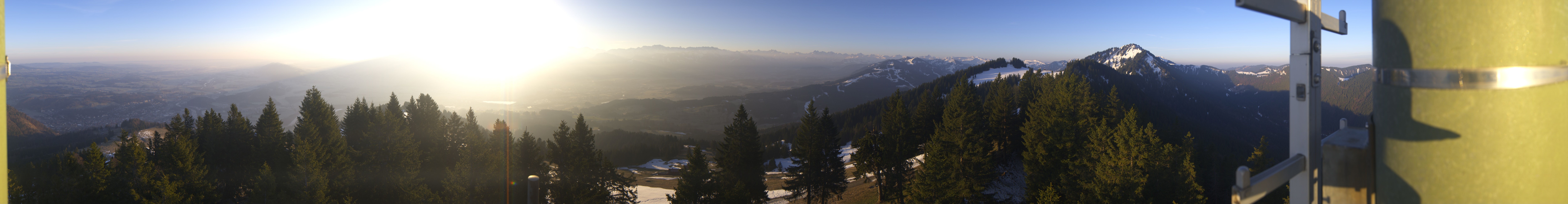 Archiv Foto Webcam Immenstadt: Mittag Gipfelblick