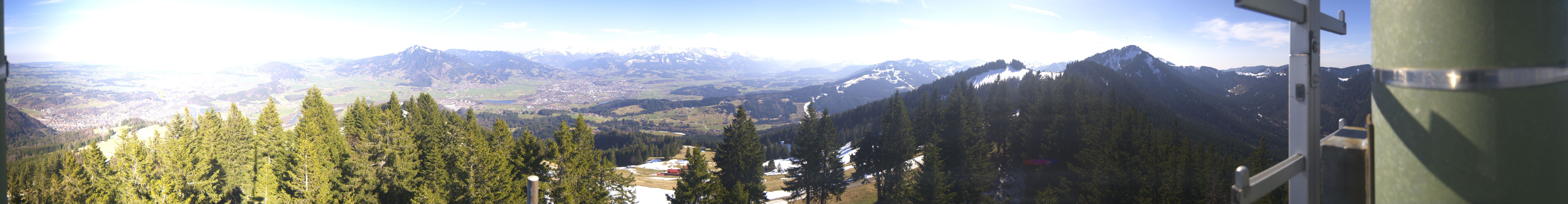Archiv Foto Webcam Immenstadt: Mittag Gipfelblick