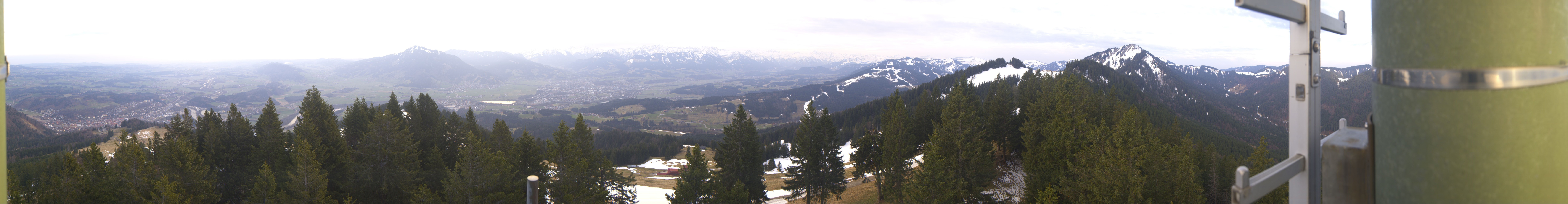 Archiv Foto Webcam Immenstadt: Mittag Gipfelblick