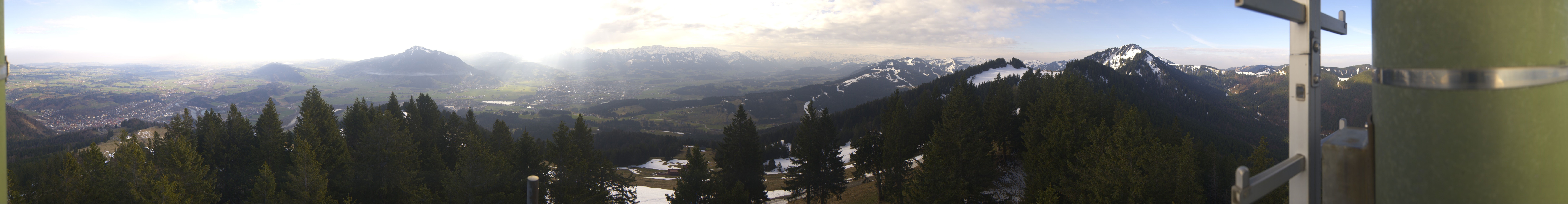 Archiv Foto Webcam Immenstadt: Mittag Gipfelblick