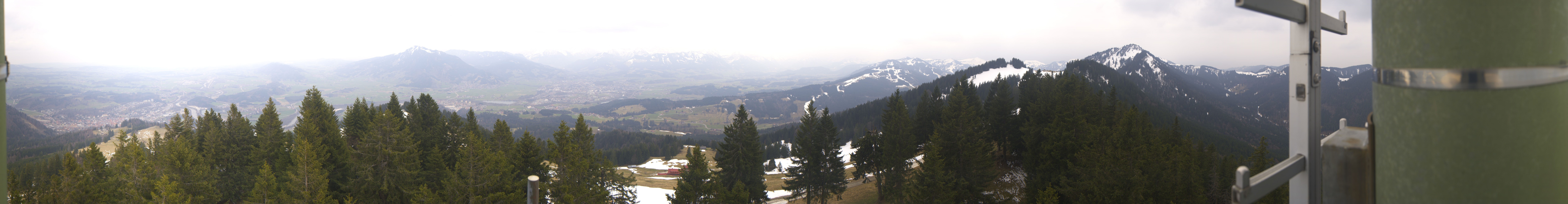 Archived image Webcam Immenstadt: Mt. Mittag Summit