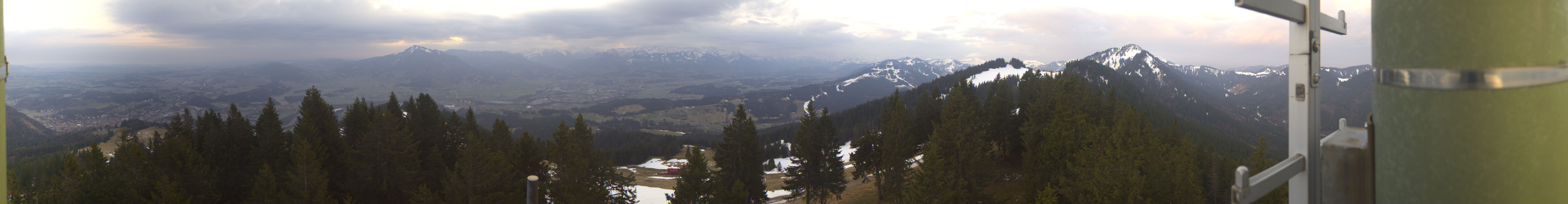 Archiv Foto Webcam Immenstadt: Mittag Gipfelblick