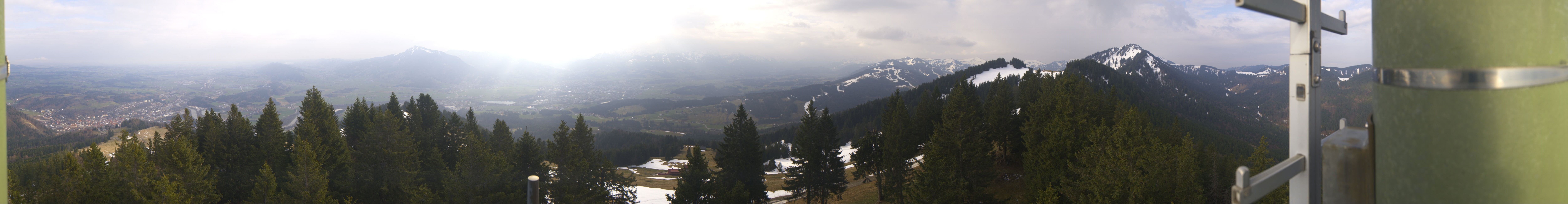 Archiv Foto Webcam Immenstadt: Mittag Gipfelblick