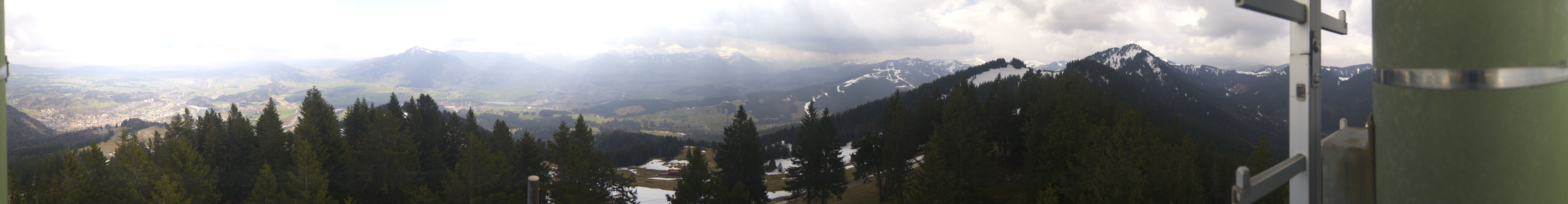 Archiv Foto Webcam Immenstadt: Mittag Gipfelblick