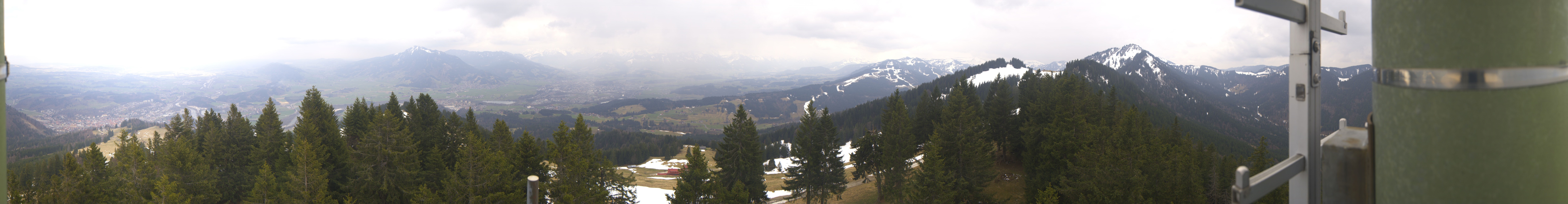 Archiv Foto Webcam Immenstadt: Mittag Gipfelblick