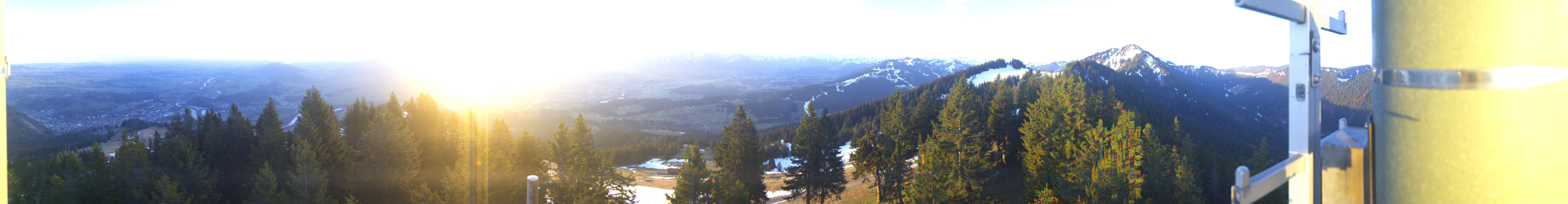 Archiv Foto Webcam Immenstadt: Mittag Gipfelblick