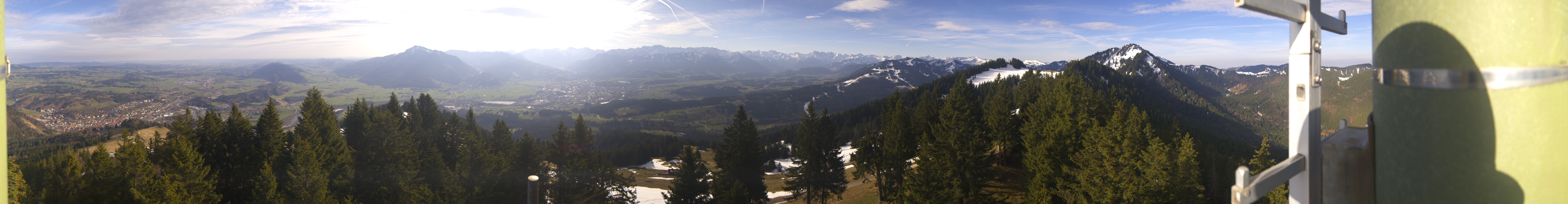 Archiv Foto Webcam Immenstadt: Mittag Gipfelblick