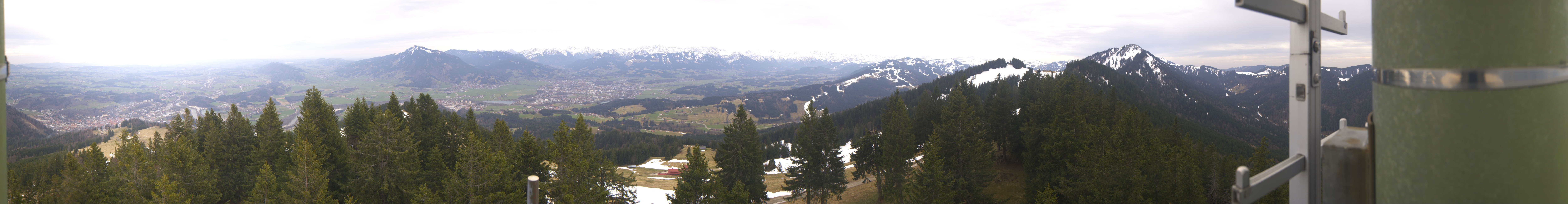 Archiv Foto Webcam Immenstadt: Mittag Gipfelblick