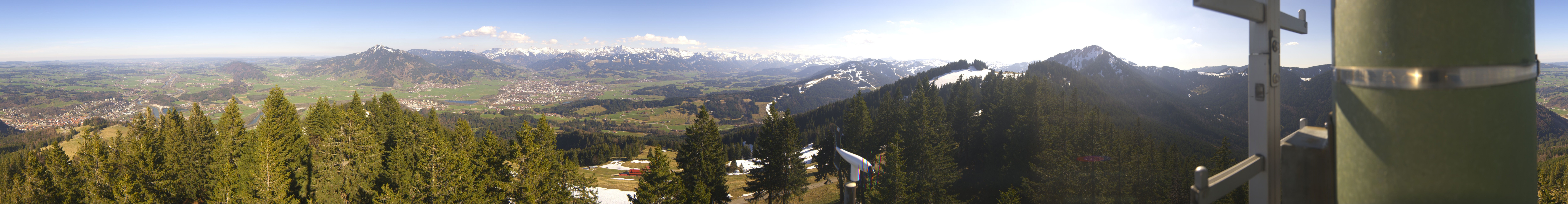 Archiv Foto Webcam Immenstadt: Mittag Gipfelblick