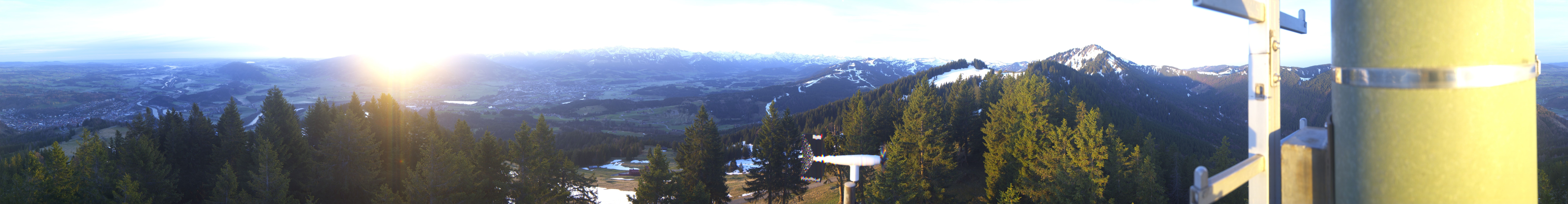 Archiv Foto Webcam Immenstadt: Mittag Gipfelblick
