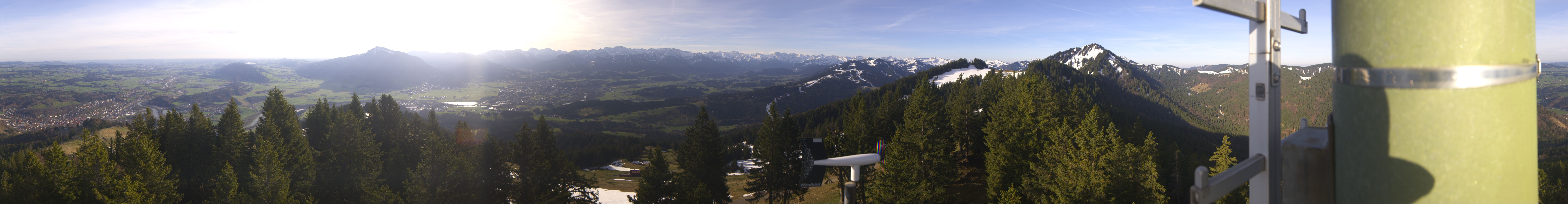 Archiv Foto Webcam Immenstadt: Mittag Gipfelblick