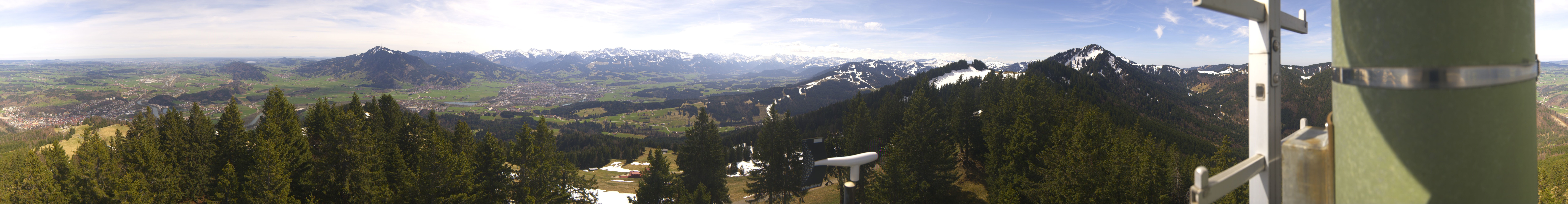 Archiv Foto Webcam Immenstadt: Mittag Gipfelblick