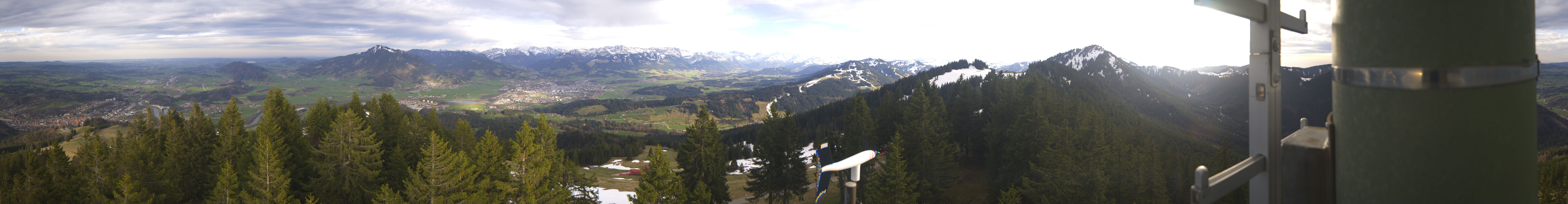 Archiv Foto Webcam Immenstadt: Mittag Gipfelblick