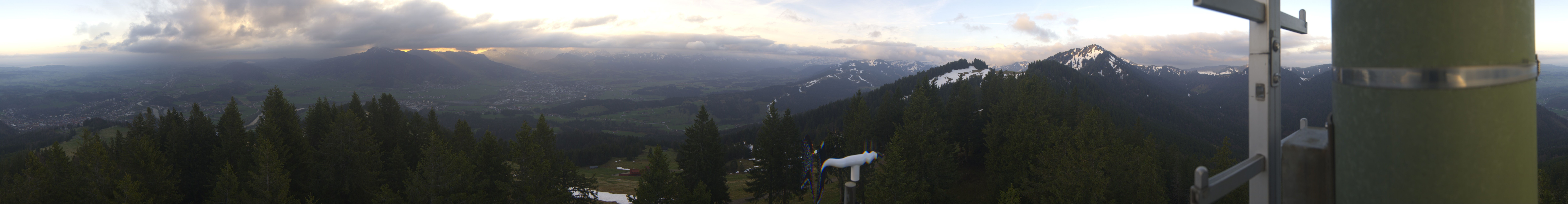 Archiv Foto Webcam Immenstadt: Panorama Bergstation Mittagbahn