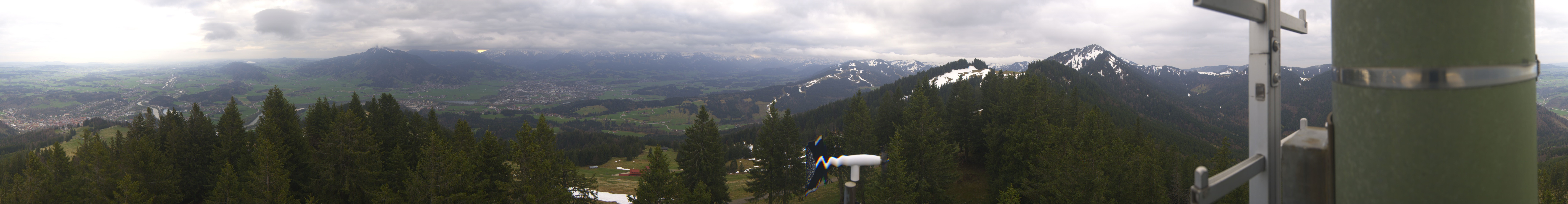Archiv Foto Webcam Immenstadt: Panorama Bergstation Mittagbahn
