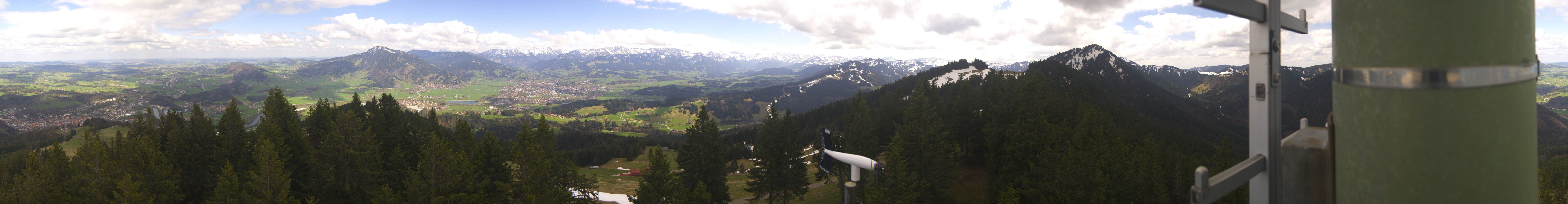 Archiv Foto Webcam Immenstadt: Panorama Bergstation Mittagbahn