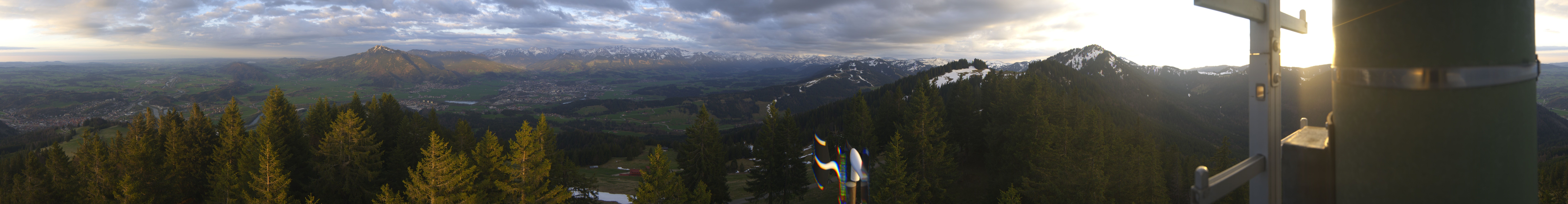 Archiv Foto Webcam Immenstadt: Panorama Bergstation Mittagbahn