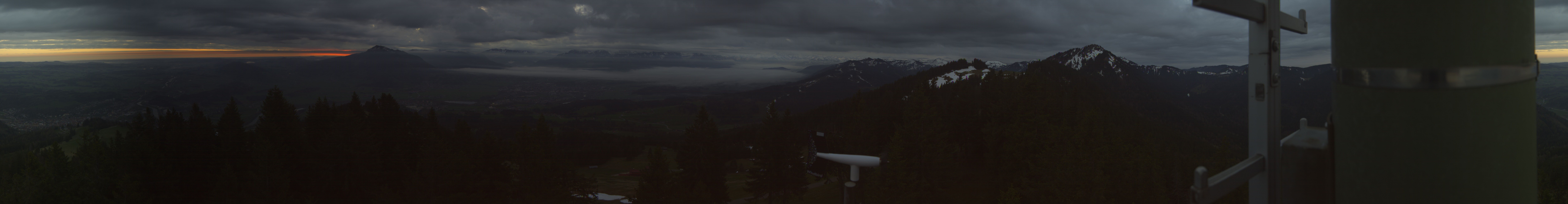 Archiv Foto Webcam Immenstadt: Panorama Bergstation Mittagbahn