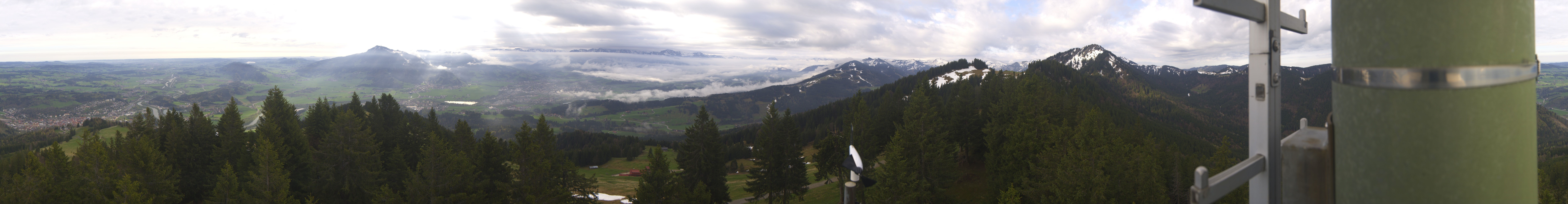 Archiv Foto Webcam Immenstadt: Panorama Bergstation Mittagbahn
