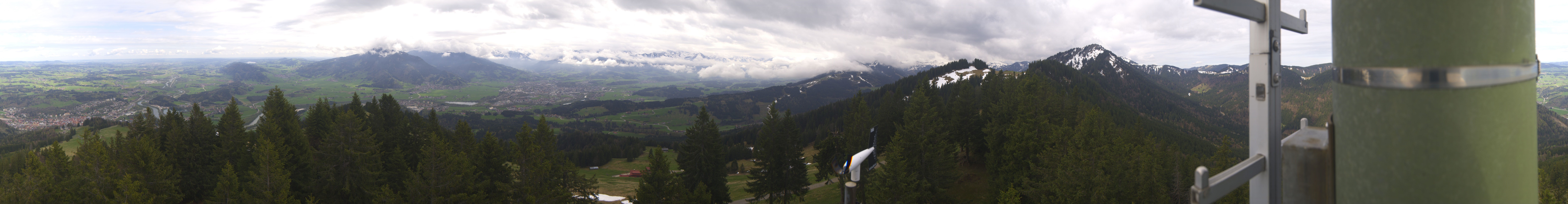 Archiv Foto Webcam Immenstadt: Panorama Bergstation Mittagbahn