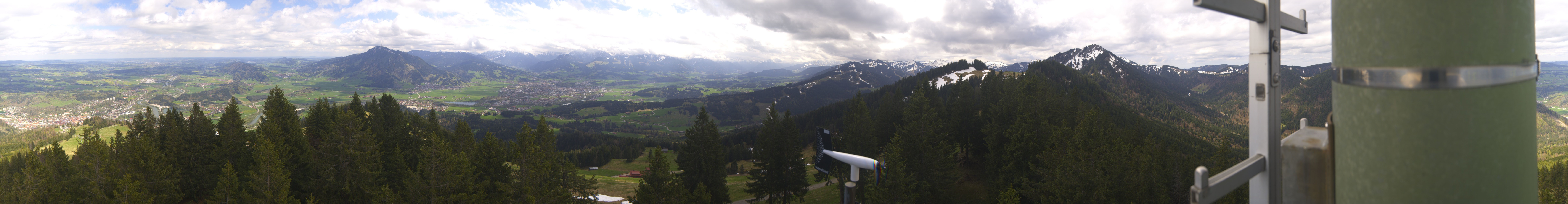 Archiv Foto Webcam Immenstadt: Panorama Bergstation Mittagbahn