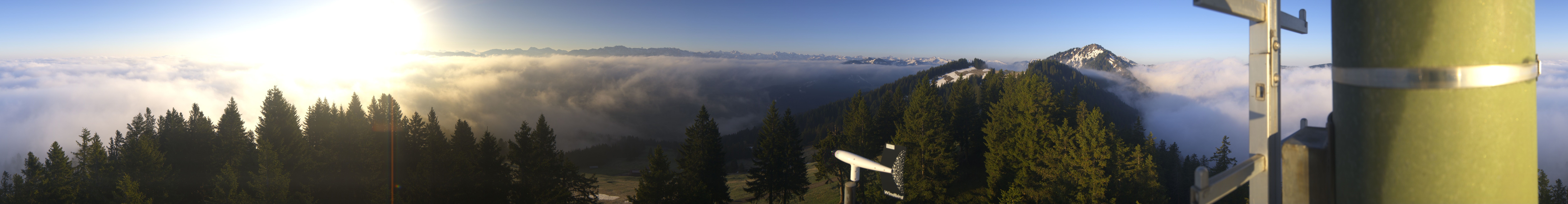 Archiv Foto Webcam Immenstadt: Panorama Bergstation Mittagbahn