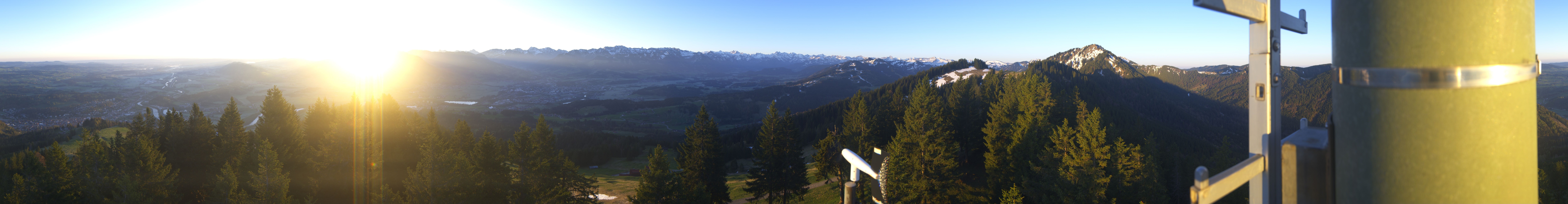 Archived image Webcam Immenstadt: Mt. Mittag Summit