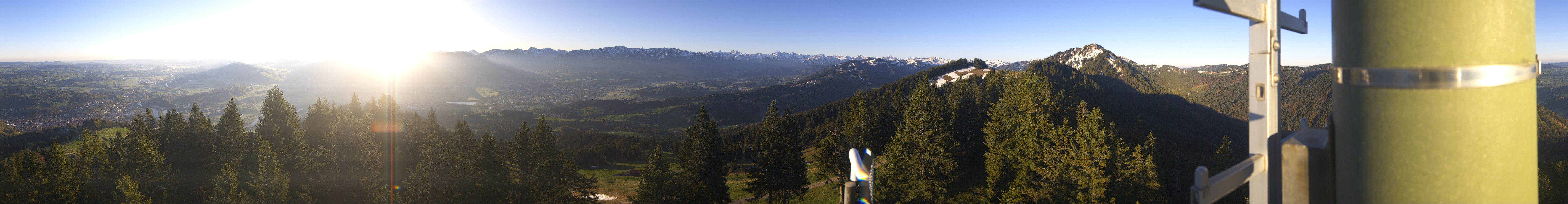 Archived image Webcam Immenstadt: Mt. Mittag Summit