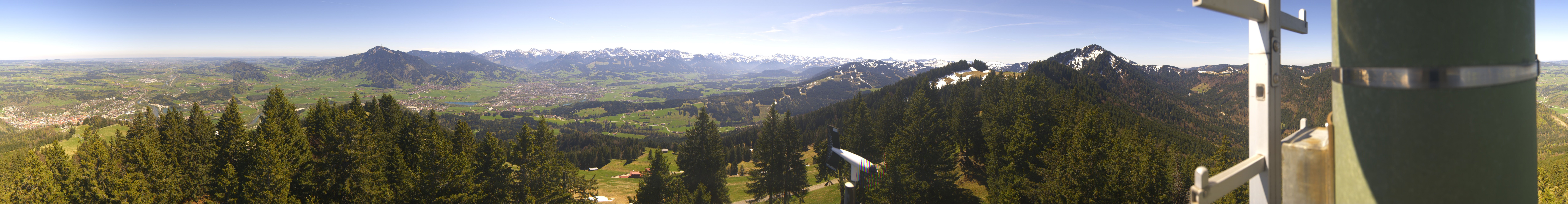 Archiv Foto Webcam Immenstadt: Panorama Bergstation Mittagbahn