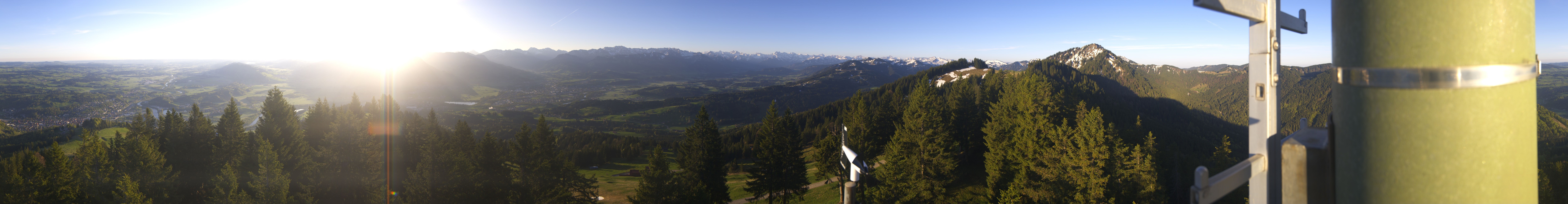 Archiv Foto Webcam Immenstadt: Panorama Bergstation Mittagbahn