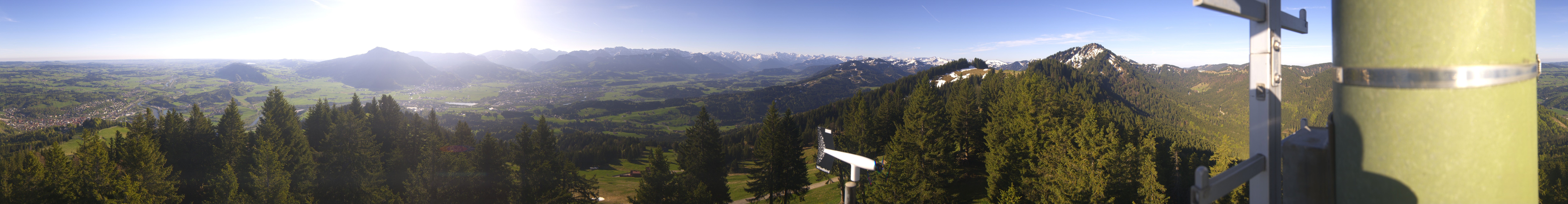 Archiv Foto Webcam Immenstadt: Panorama Bergstation Mittagbahn