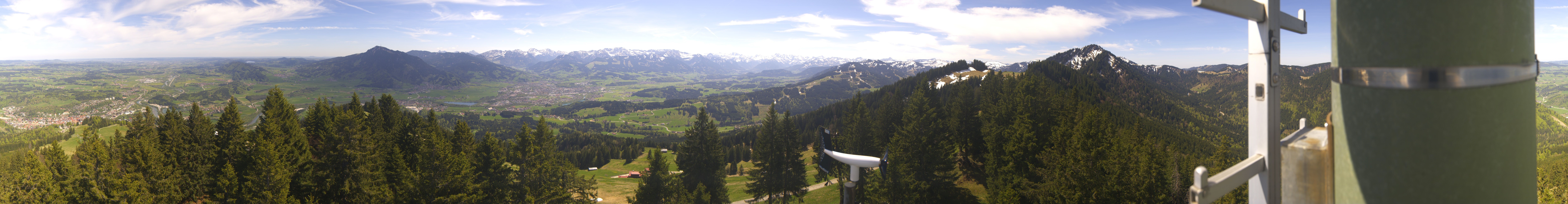 Archiv Foto Webcam Immenstadt: Panorama Bergstation Mittagbahn