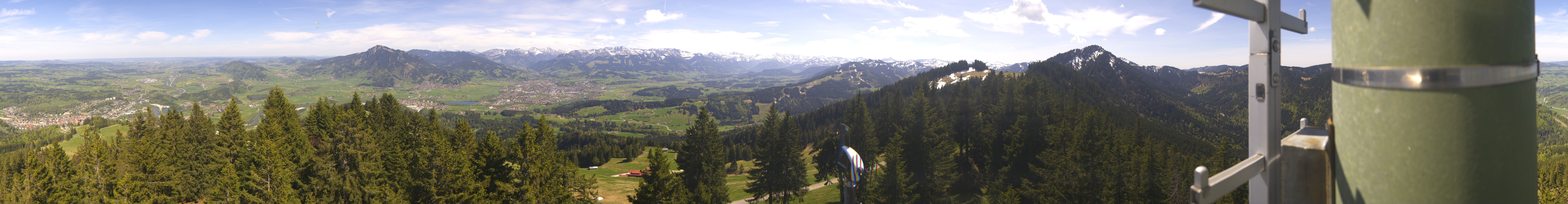 Archiv Foto Webcam Immenstadt: Panorama Bergstation Mittagbahn