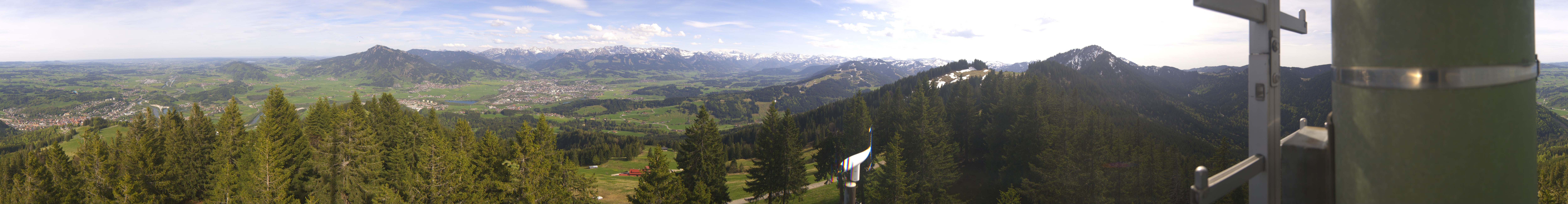 Archiv Foto Webcam Immenstadt: Panorama Bergstation Mittagbahn