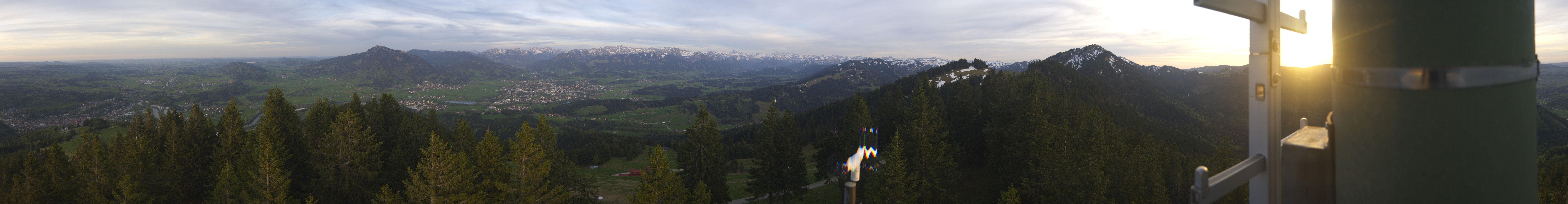 Archiv Foto Webcam Immenstadt: Panorama Bergstation Mittagbahn