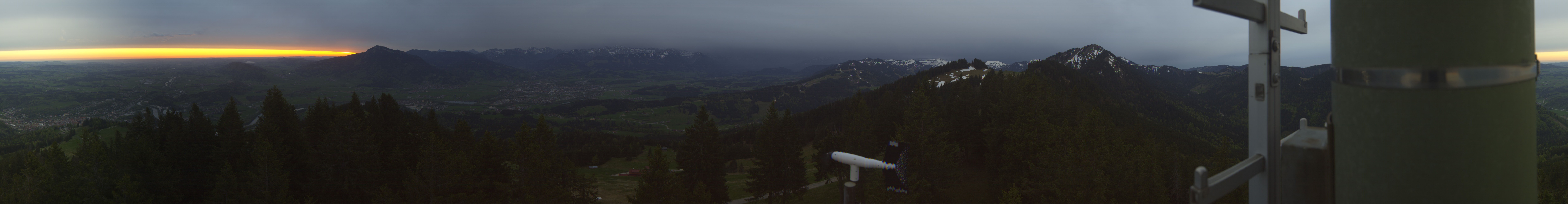 Archiv Foto Webcam Immenstadt: Panorama Bergstation Mittagbahn