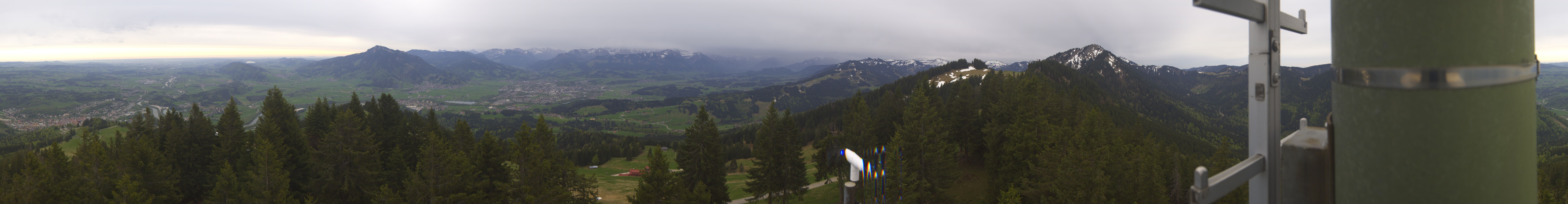 Archiv Foto Webcam Immenstadt: Panorama Bergstation Mittagbahn