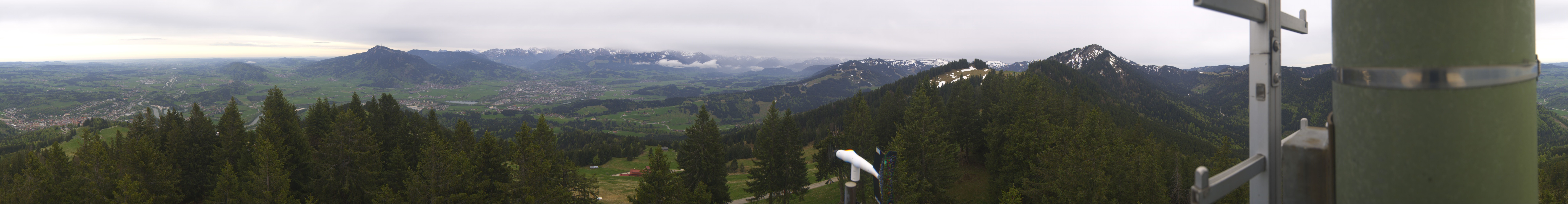 Archiv Foto Webcam Immenstadt: Panorama Bergstation Mittagbahn
